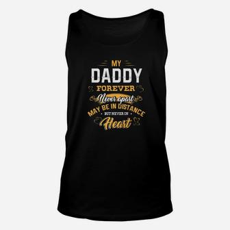 Fathers Day Shirt My Daddy Forever In My Heart Family Gifts Unisex Tank Top - Seseable
