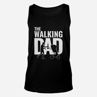 Fathers Day Walking Dad, best christmas gifts for dad Unisex Tank Top - Seseable