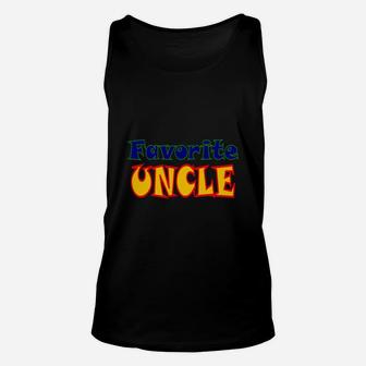 Favorite Uncle T-shirt Unisex Tank Top - Seseable