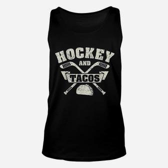 Field Hockey And Tacos Fan League Ice Hockey Players Unisex Tank Top - Seseable