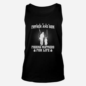 Fishing - Father And Son Fishing Partners For Life 2 Unisex Tank Top - Seseable