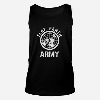 Flat Earth Army Unisex Tank Top - Seseable