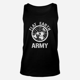 Flat Earth Army Unisex Tank Top - Seseable