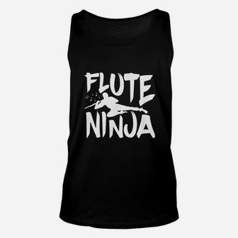 Flute Ninja Marching Band Matching Section Unisex Tank Top - Seseable