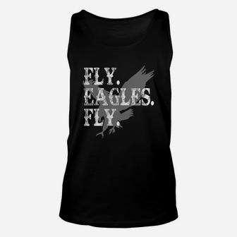 Flying Eagles Shirt Says Fly Eagles Fly-great Gift Vintage T-shirt Unisex Tank Top - Seseable