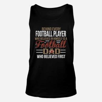 Football Dad Shirts T-shirt Unisex Tank Top - Seseable