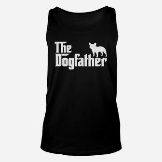French Bulldog - The Dogfather Fathers Day Unisex Tank Top - Seseable