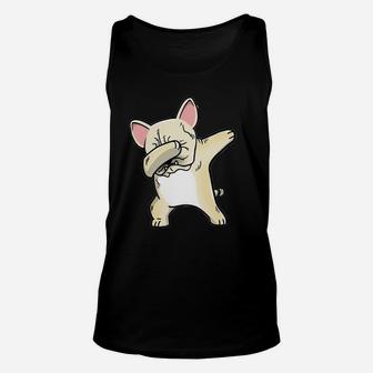 Frenchie Lover Gift Dabbing Frenchie T-shirt Unisex Tank Top - Seseable