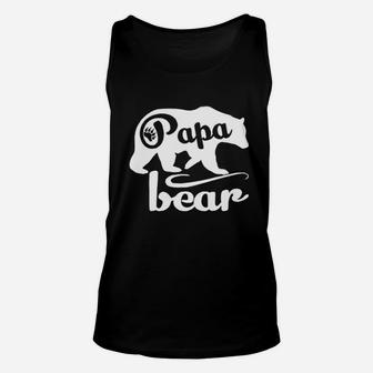 Fresh s Papa Bear Papa Unisex Tank Top - Seseable