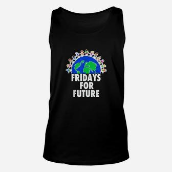 Friday For Future Youth Strike Climate Change Unisex Tank Top - Seseable