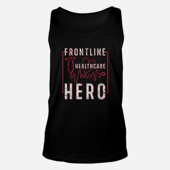 Frontline Healthcare Hero Essential Worker Nurse Unisex Tank Top - Seseable