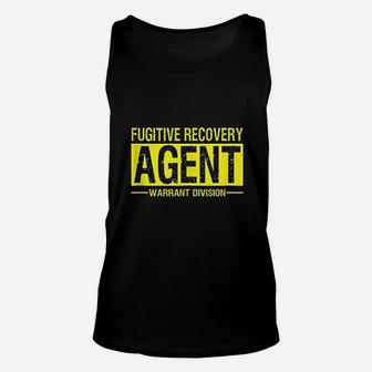 Fugitive Recovery Bail Agent Halloween Costume Unisex Tank Top - Seseable