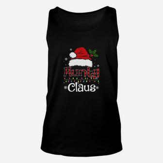 Funny Aunty Claus Christmas Unisex Tank Top | Seseable CA