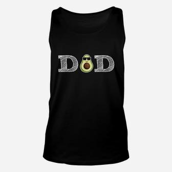 Funny Avocado Dad Guacamole Keto Diet And Vegan Gift Unisex Tank Top - Seseable