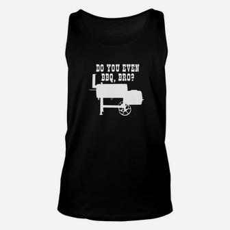 Funny Bbq Pit Smoking Father Grill Pitmaster Dad Gift Unisex Tank Top - Seseable
