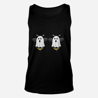 Funny Boo Bees Couples Costume Unisex Tank Top - Seseable
