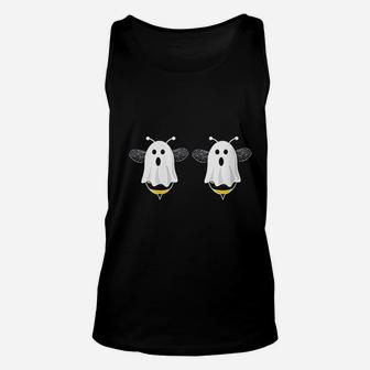 Funny Boo Bees Couples Halloween Costume Unisex Tank Top - Seseable