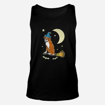 Funny Boxer Dog Halloween Cute Boxers Dogs Tee Unisex Tank Top - Seseable