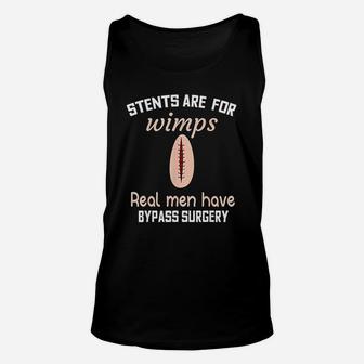 Funny Bypass Open Heart Surgery Recovery Survivor Gift Unisex Tank Top - Seseable