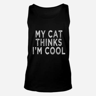 Funny Cat Gifts For Cat Lovers Cute Kitty Meme Unisex Tank Top - Seseable