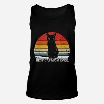 Funny Cat Mom Ever Unisex Tank Top - Seseable