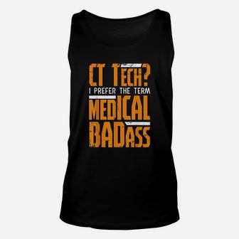 Funny Ct Tech Radiology Ct Cat Scan Medical Unisex Tank Top - Seseable