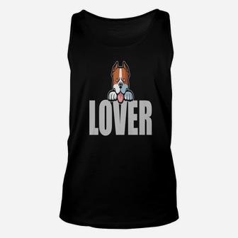 Funny Cute Pitbull Puppy Dog Lover Unisex Tank Top - Seseable