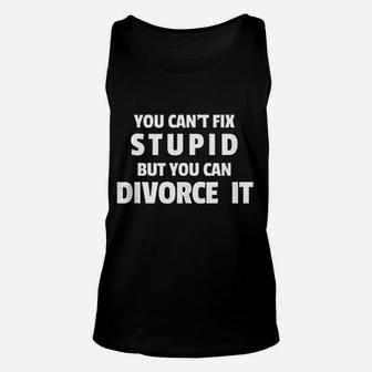 Funny Divorce Party Gift For Divorce Party Unisex Tank Top - Seseable