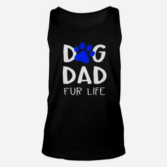 Funny Dog Dad Fur Unisex Tank Top - Seseable