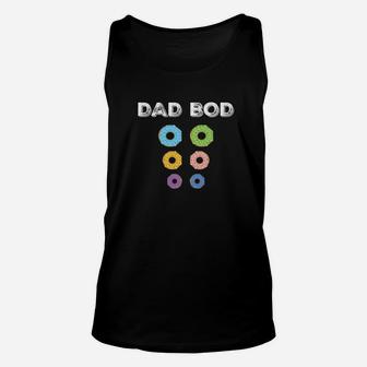 Funny Donut Dad Bod Gym Shirts Gifts Workou For Daddy Premium Unisex Tank Top - Seseable