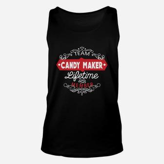 Funny For Candy Maker Unisex Tank Top - Seseable