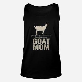 Funny Goat Mom I Love My Goat Retro Vintage Goat Lover Gift Unisex Tank Top - Seseable