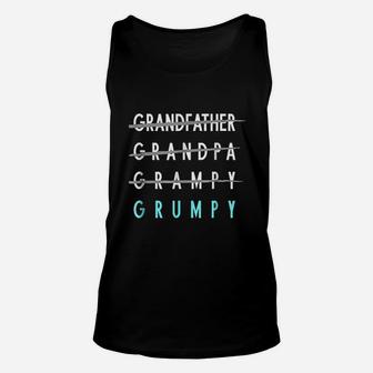 Funny Grumpy Grandfather, best christmas gifts for dad Unisex Tank Top - Seseable