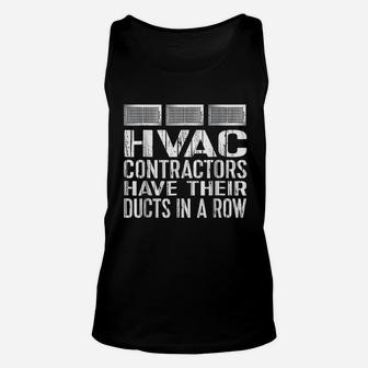 Funny Hvac Heating Cooling Hvac Contractor Unisex Tank Top - Seseable