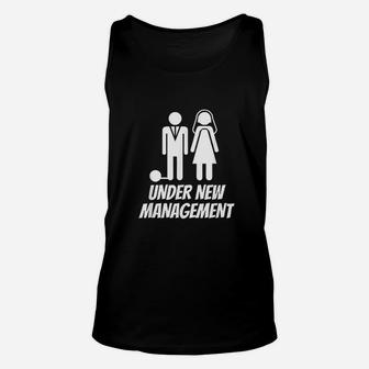 Funny Just Married Fun Newlywed Gag Gifts Unisex Tank Top - Seseable