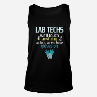 Funny Lab Tech Medical Student Laboratory Technician Gift Unisex Tank Top - Seseable