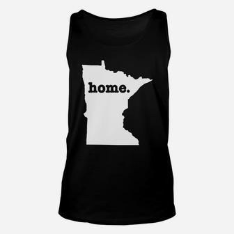 Funny Minnesota Gifts Minnesota Home T-shirt Unisex Tank Top - Seseable