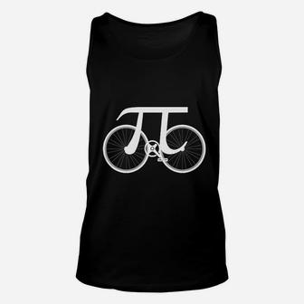 Funny Picycle Bicycle Pi Bike Pun Math Teacher Student Gift Unisex Tank Top - Seseable