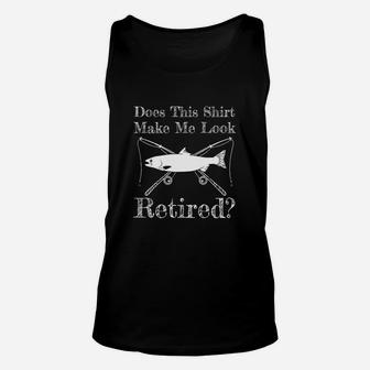 Funny Retirement Fishing Retired T-shirt Unisex Tank Top - Seseable
