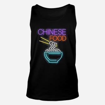 Funny Retro Chinese Food Ramen Noodles Gift Unisex Tank Top - Seseable