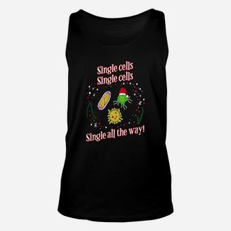 Funny Science T Shirts Nerds Geeks Biology Scientists Tech Unisex Tank Top - Seseable