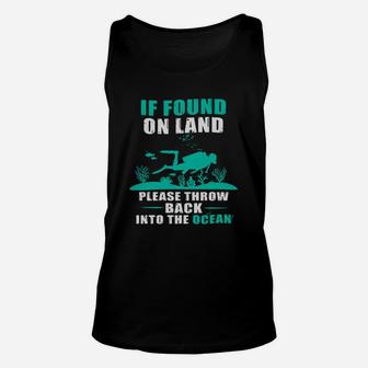 Funny Scuba Diving T Shirt For Scuba Diving Addicts Unisex Tank Top - Seseable