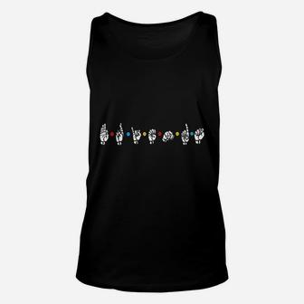 Funny Sign Language Friends Deaf Awareness Unisex Tank Top - Seseable
