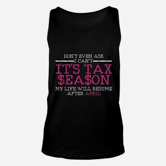 Funny Tax Season Accountant Taxation Gift Unisex Tank Top - Seseable