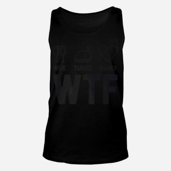 Funny Thanksgiving Gift Holiday Wine Turkey Family Unisex Tank Top - Seseable