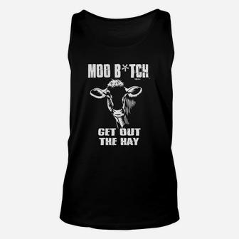 Funny Tshirt For Farmers Who Love Cows Unisex Tank Top - Seseable