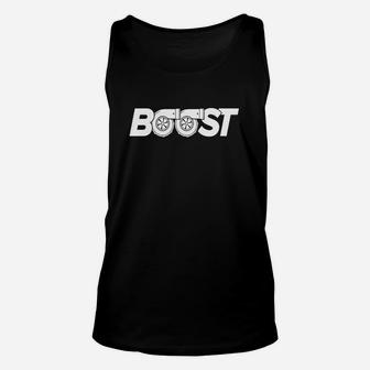 Funny Turbo Boost For Car Enthusiasts And Mechanics Unisex Tank Top - Seseable