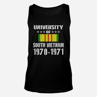 Funny University Of South Vietnam Shirt, Memorial Day Gift Unisex Tank Top - Seseable