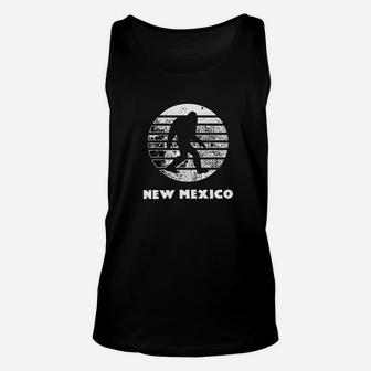 Funny Vintage Bigfoot Ufo Abduction New Mexico Unisex Tank Top - Seseable