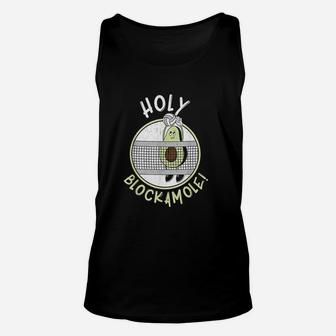 Funny Volleyball Block Training Design For An Avocado Lover Unisex Tank Top - Seseable